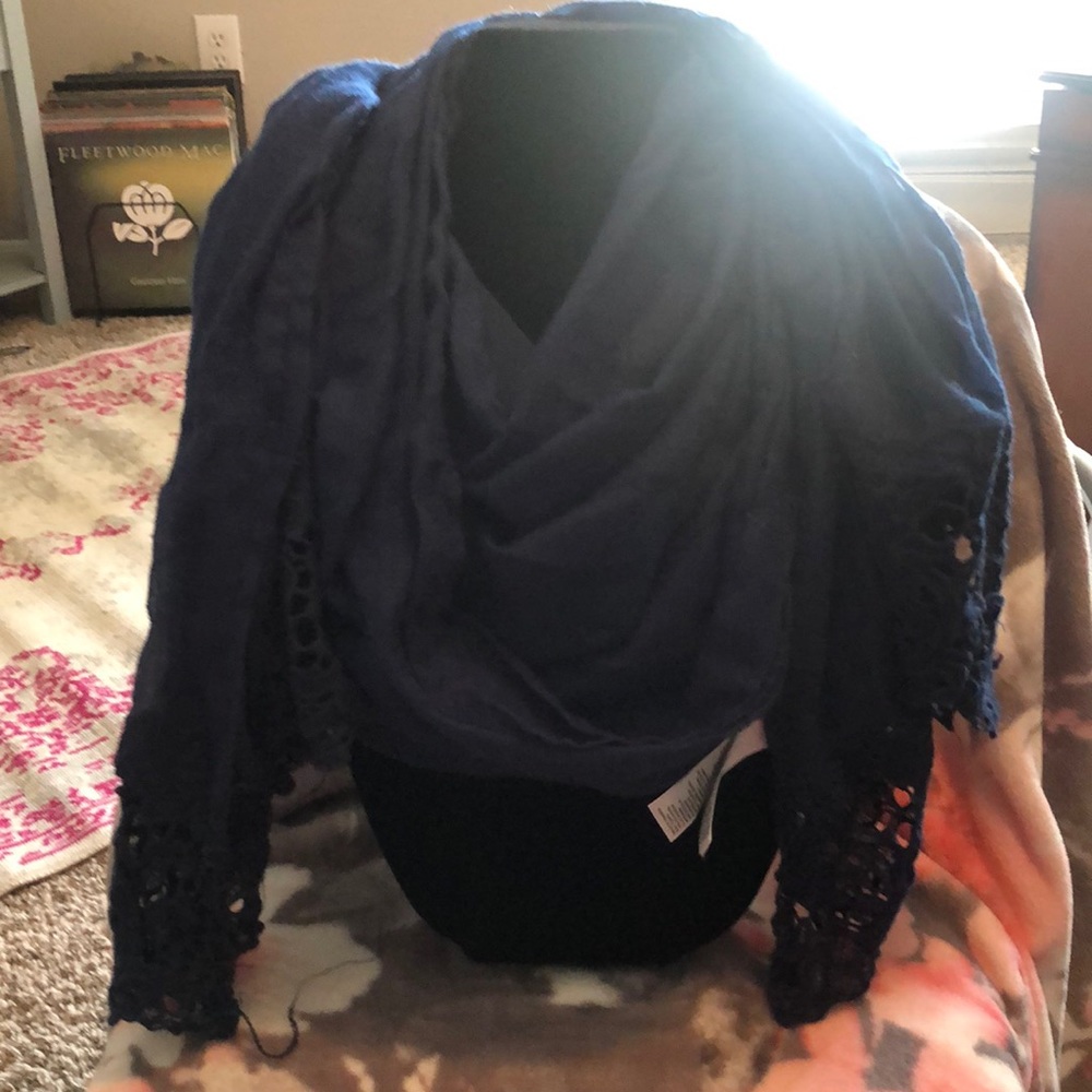 Navy Scarf